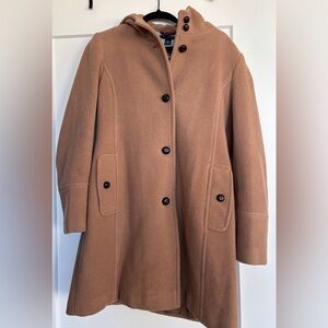 Tommy Hilfiger Camel Pea Coat